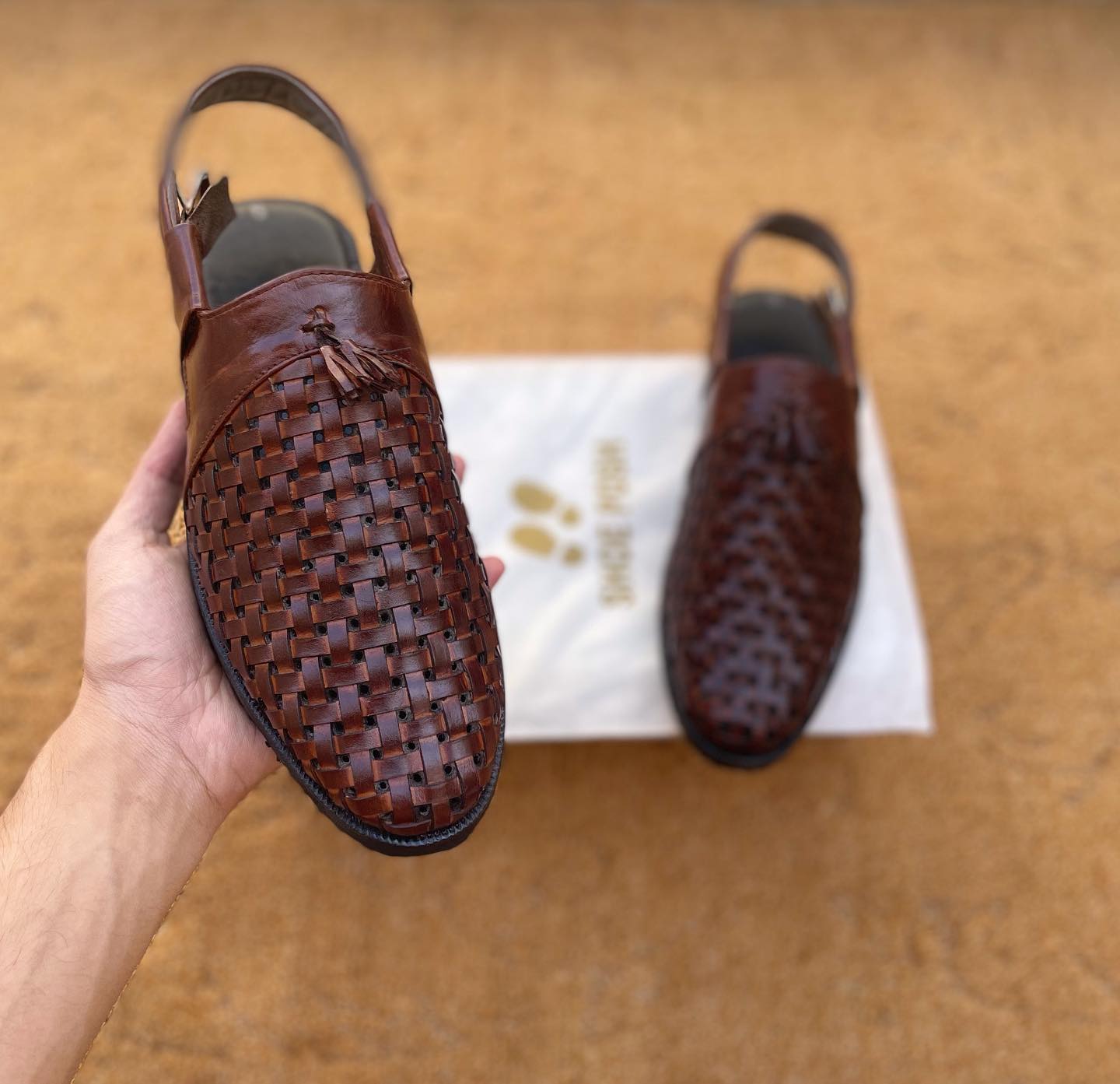 Handcrafted Woven Peshawari Sandal