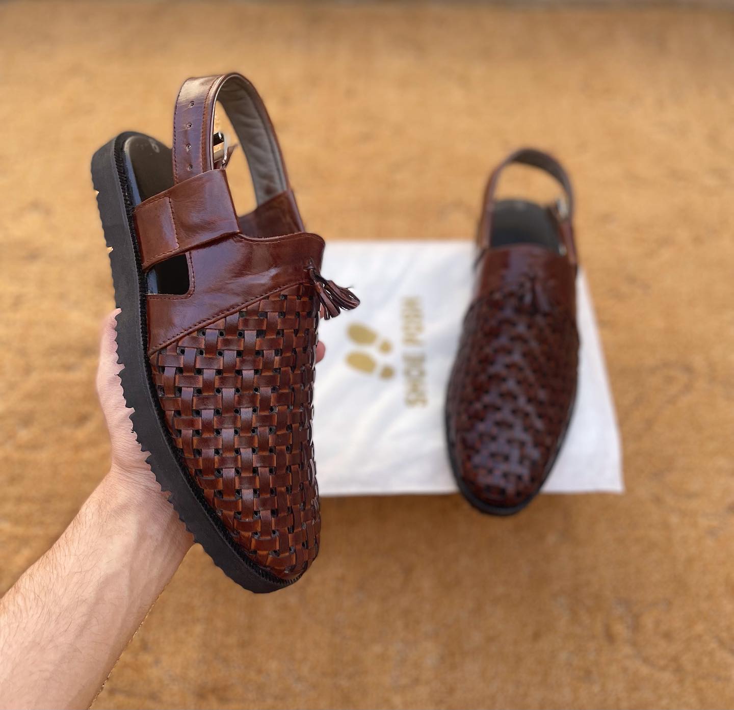 Handcrafted Woven Peshawari Sandal