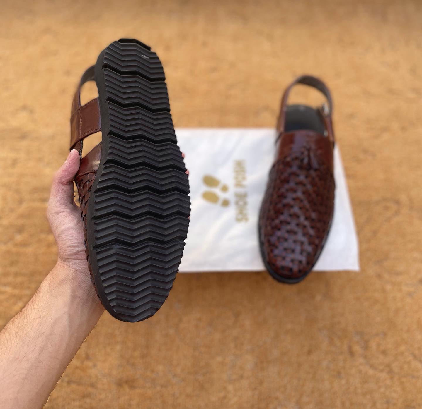 Handcrafted Woven Peshawari Sandal