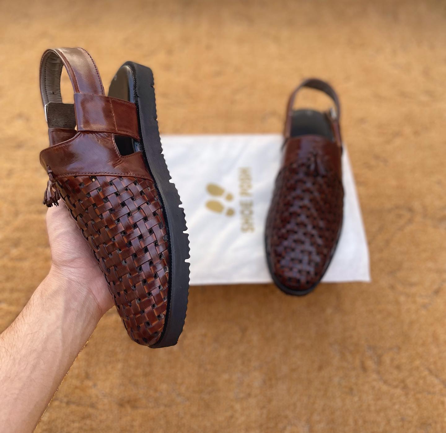 Handcrafted Woven Peshawari Sandal